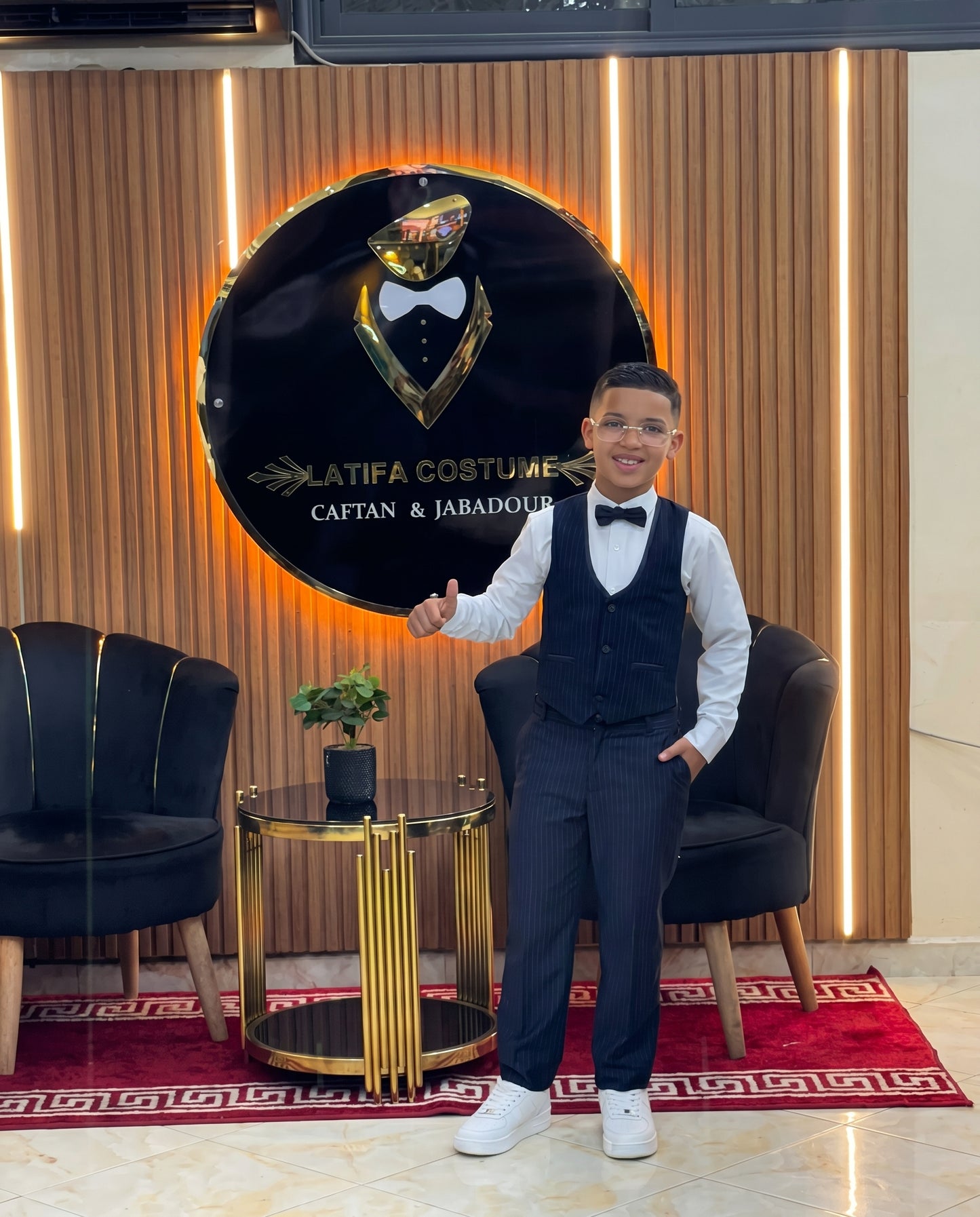 Smoking Enfant Bleu Marine Prestige