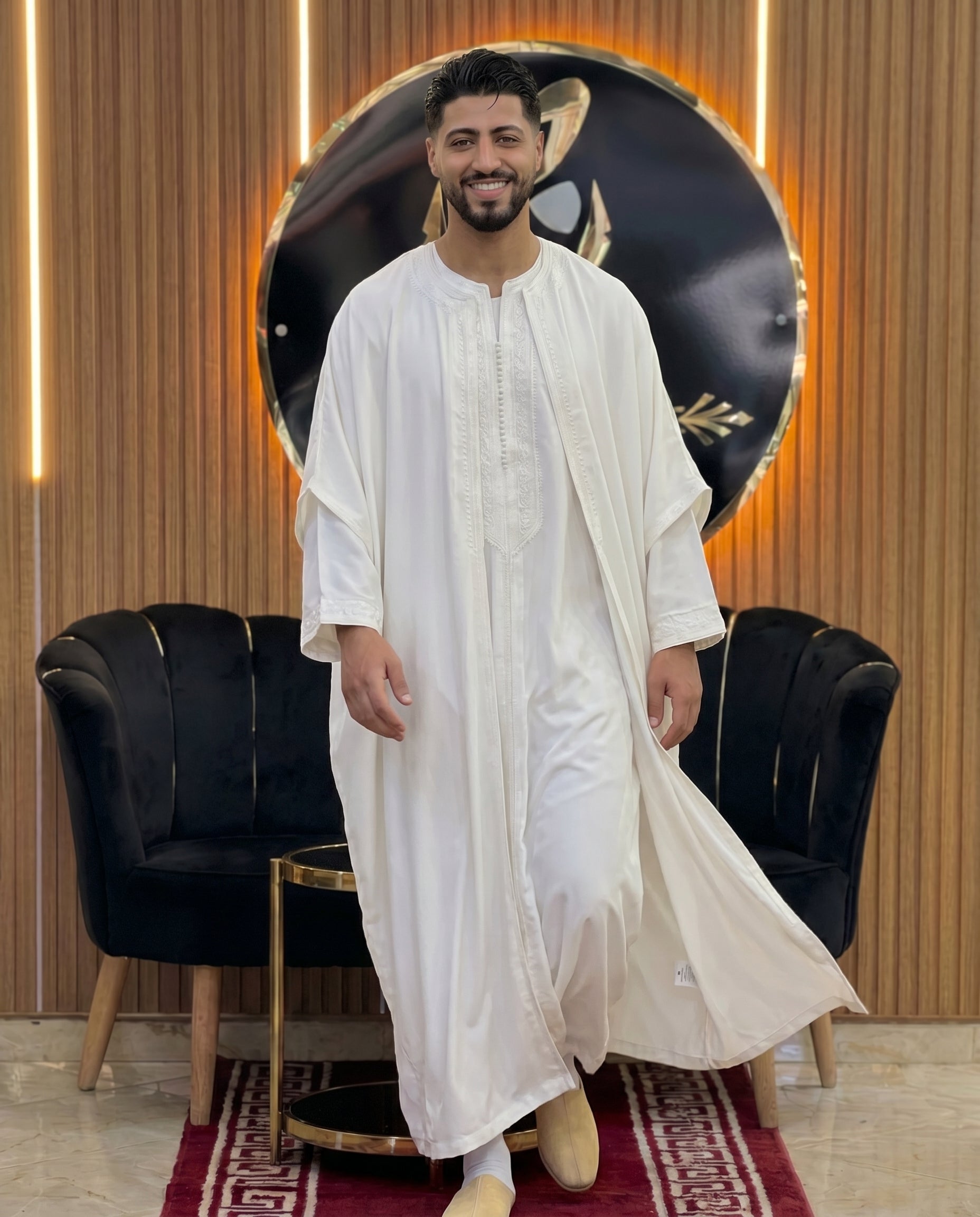 Djellaba Sultan Blanche